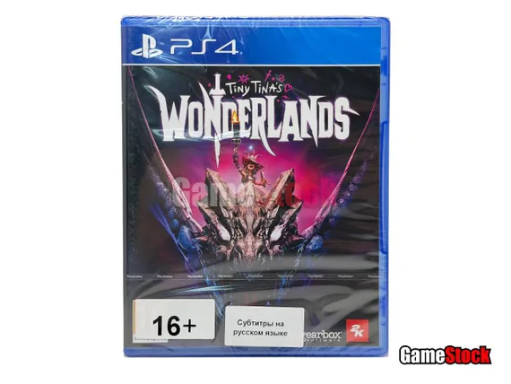 PS4 Tiny Tinas Wonderlands (Новый, Русские субтитры, CUSA-23767)