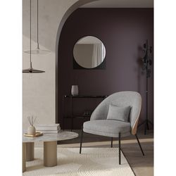 Кресло Cloud, рогожка, грифельно-серое