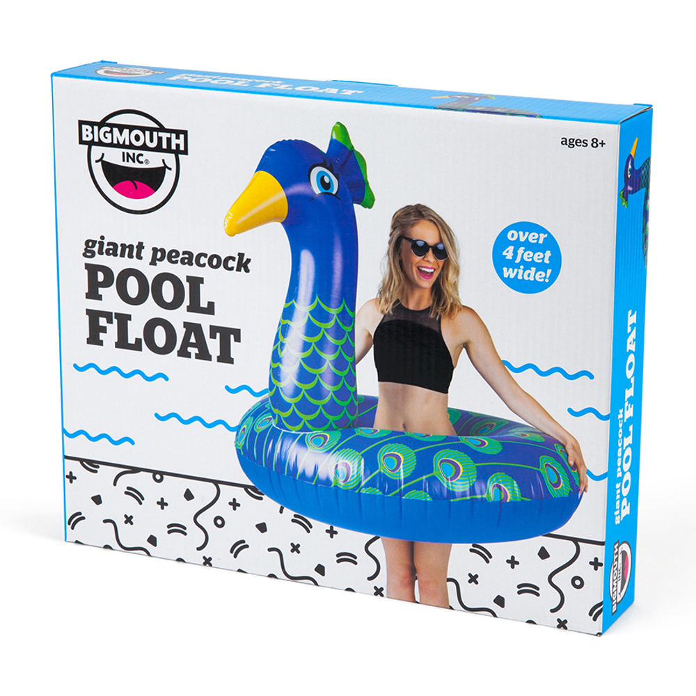 Круг надувной peacock