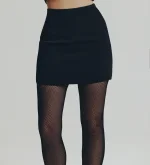 Юбка мини Дракула, Черный