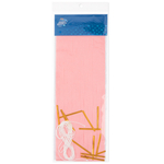 Гирлянда-тассел в светло-розовом цвете, 35х12 см, 12 листов