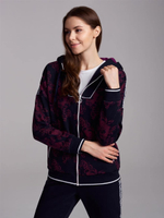 Спортивный костюм женский 12L-RR-1418 синий
