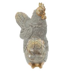 GAEM Фигурка декоративная "Курица с петухом", L18,5 W11 H22,5 см