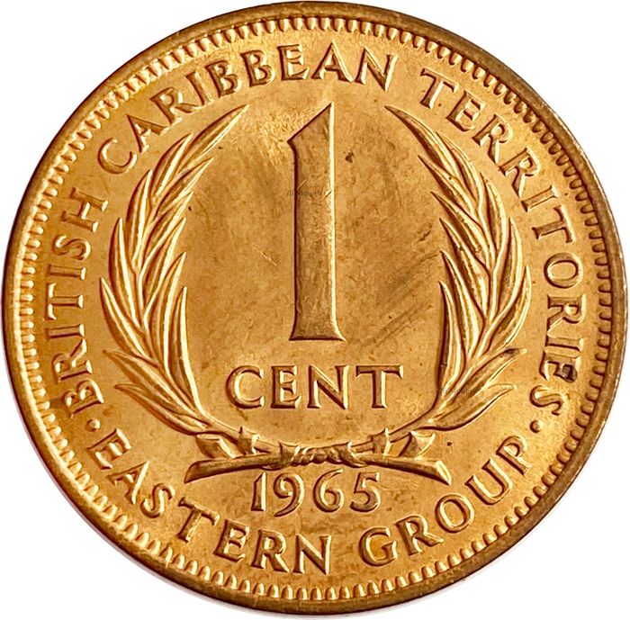 1 цент 1965 Восточные Карибы