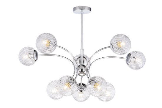 855C/10 CR+WT (1) Люстра