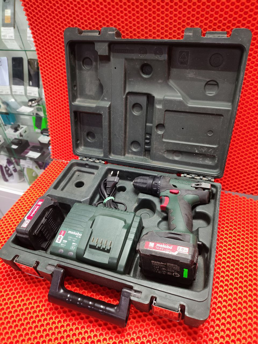 Дрель-шуруповёрт Metabo bs 14.4