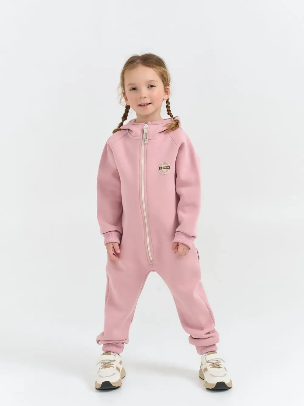 Комбинезон с клапаном "Пудра" утепленный