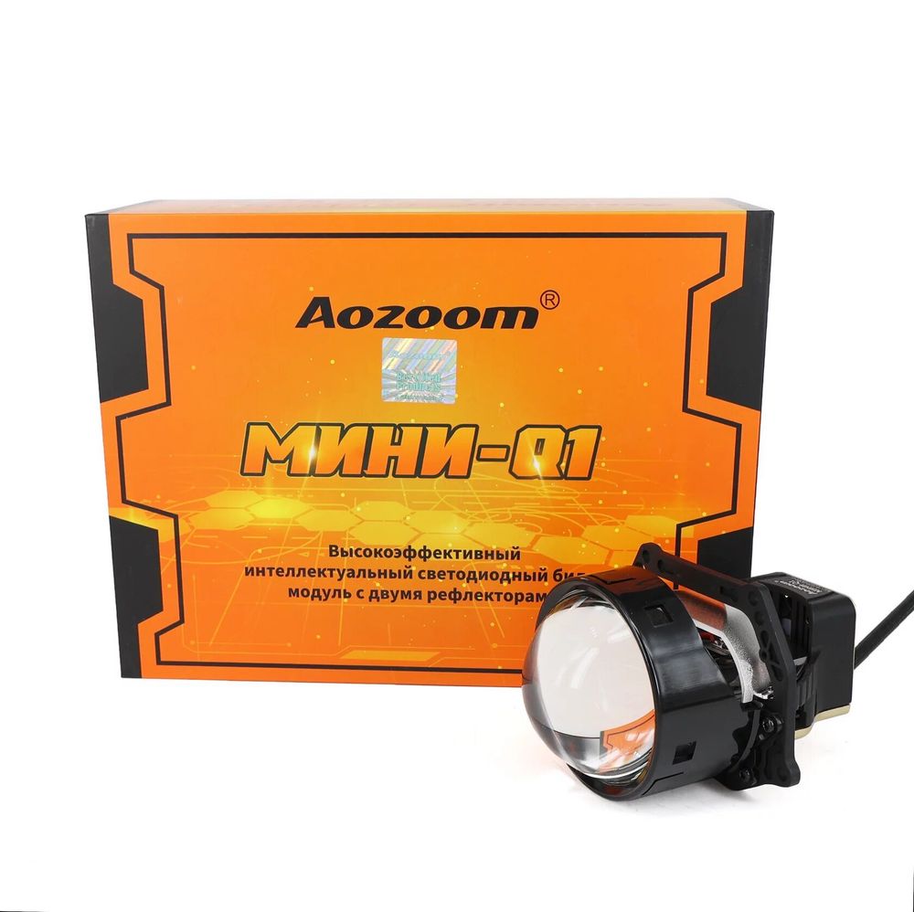Aozoom Bi-Led Mini Q1 3.0&quot; 53/62W 12V 5500K
