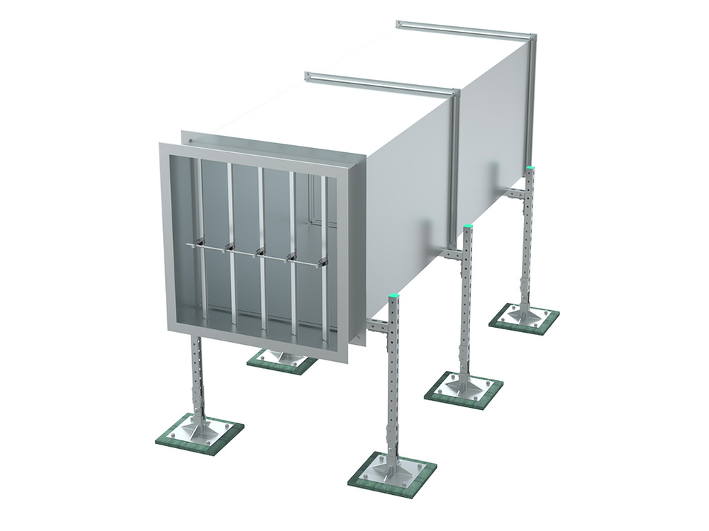 ТМС опоры под воздуховоды на 25ЛС