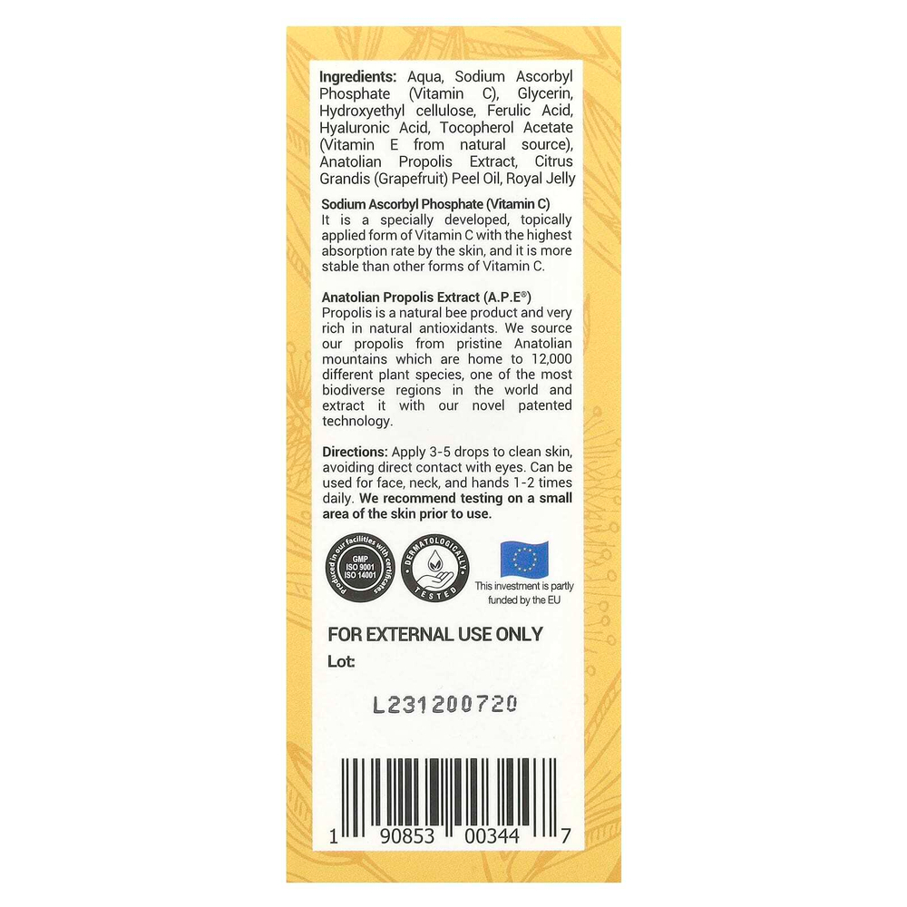 Bee & You, Сыворотка для лица с витамином C, 30 мл (1 жидк. Унция)