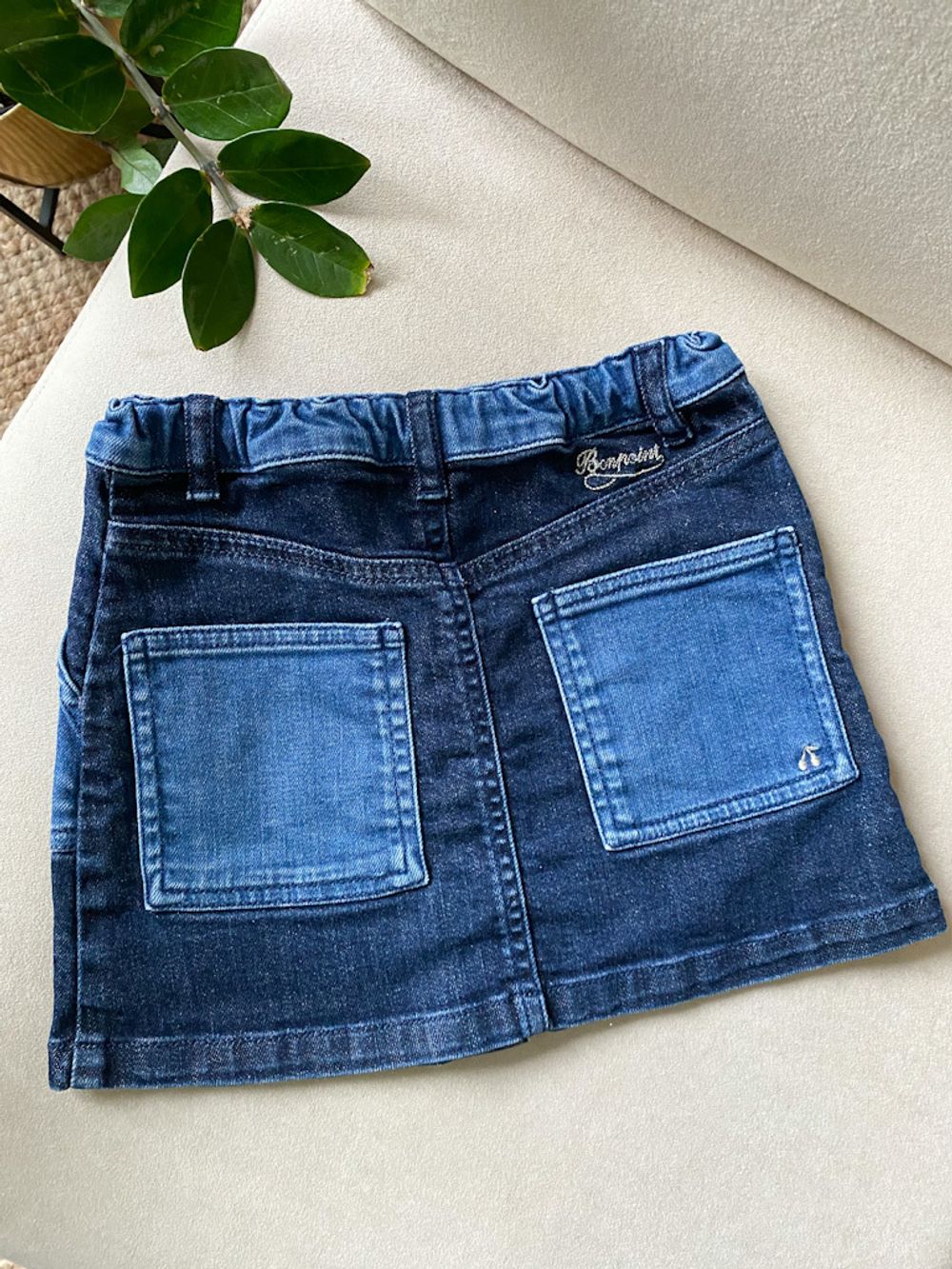 Джинсовая юбка Bonpoint, 116