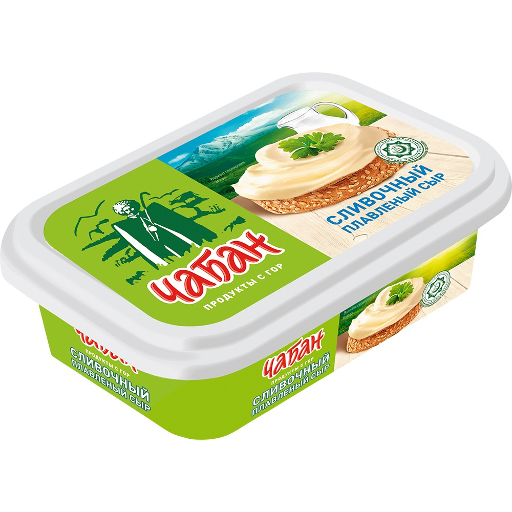 Чабан Сыр Плавленый Сливочный 200гр