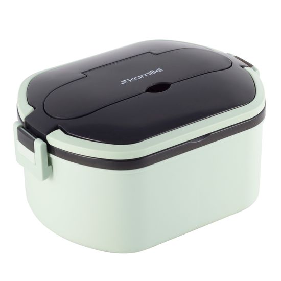 Ланч бокс 750 мл. Kamille KM 2138 (пластик, нержавеющая сталь)
