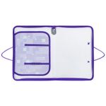 Папка для труда на молнии с ручками ПИФАГОР А4, 1 отделение, пластик, органайзер, "Falling cat", 272226