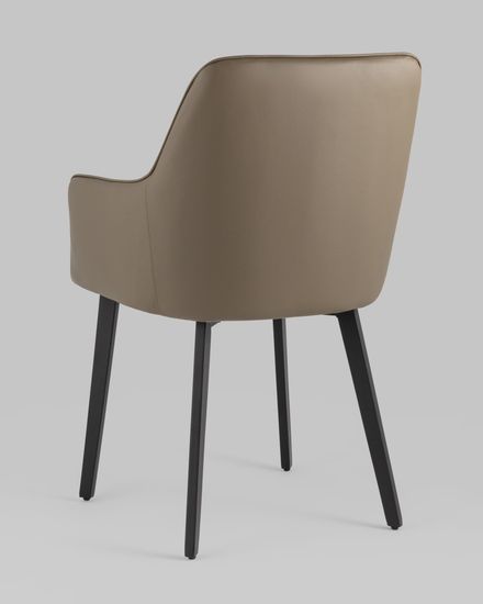 Стул Прайм экокожа коричневая