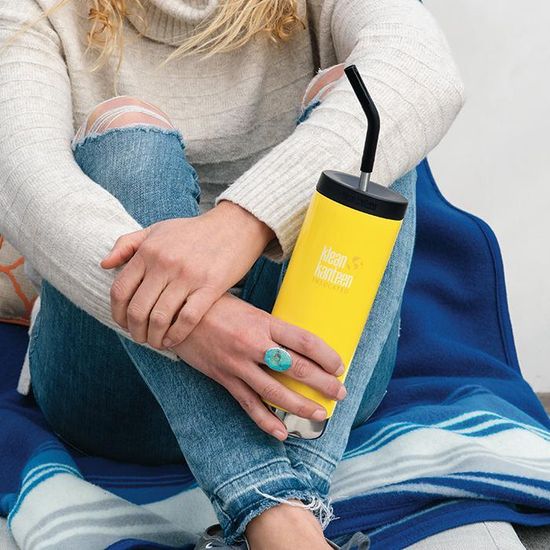 Крышка Klean Kanteen TKWide Straw Cap с трубочкой 10мм