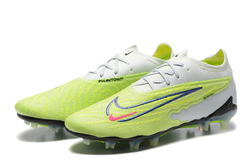 Бутсы Nike Phantom GX Elite FG (Серый+желтый)