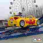 Аттракцион летающая машина «Огонь», 8 мест,  6×3×2,5 м