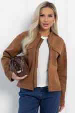 Бомбер Александра (коричнево-рыжий) Б12974-2М LT Collection