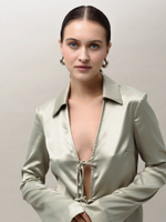 Серьги "Bagel" Silver