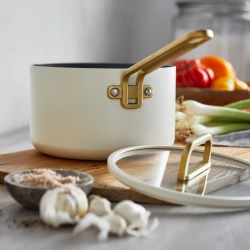 GreenPan Сотейник Stanley Tucci™ 20 см 3,78 л + крышка Off White