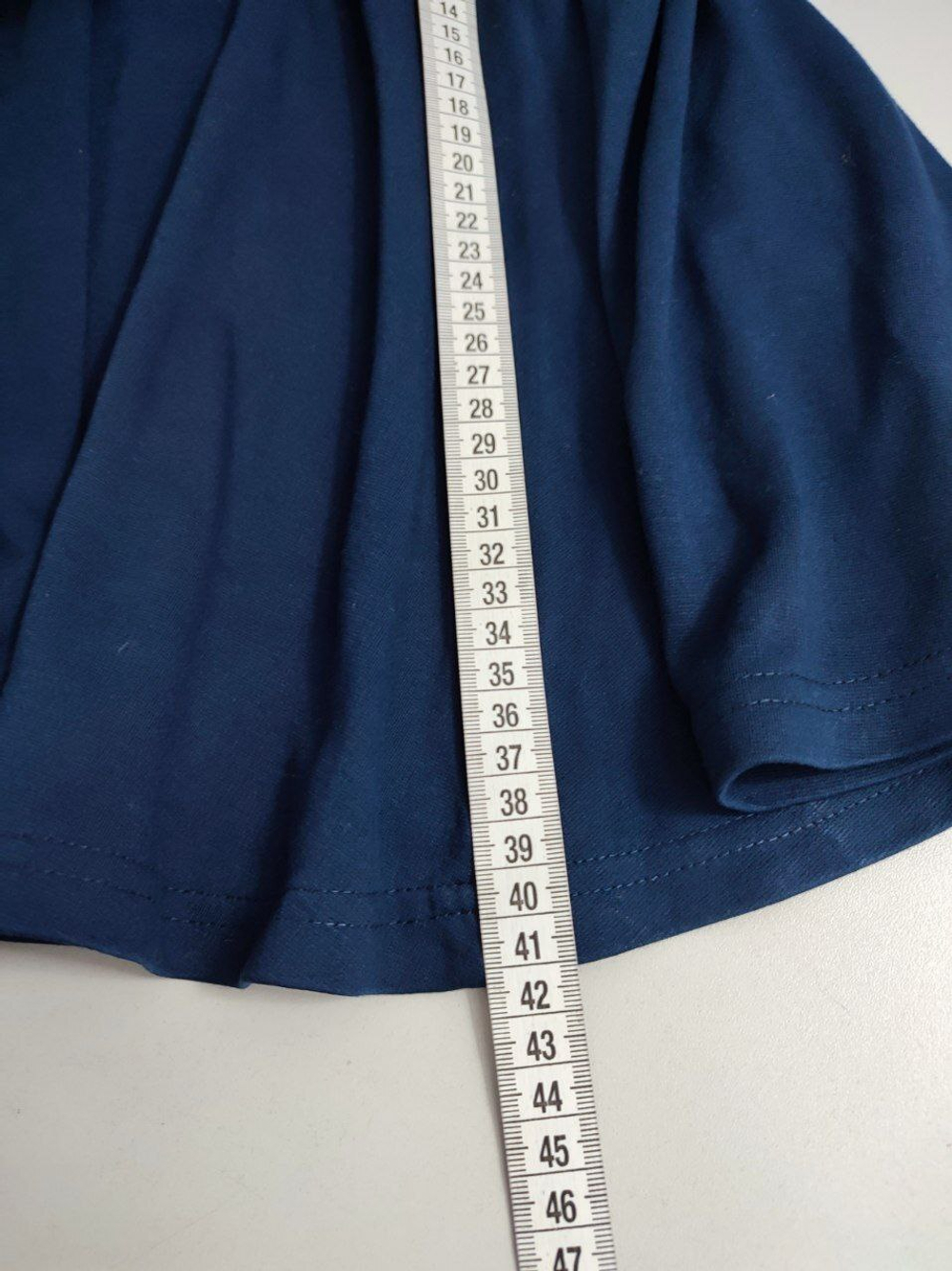 Юбка синяя стильная 44 размер