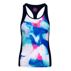Женская теннисная майка BIDI BADU Jua Tech Tank Top Women - Dark Blue, Multicoloured