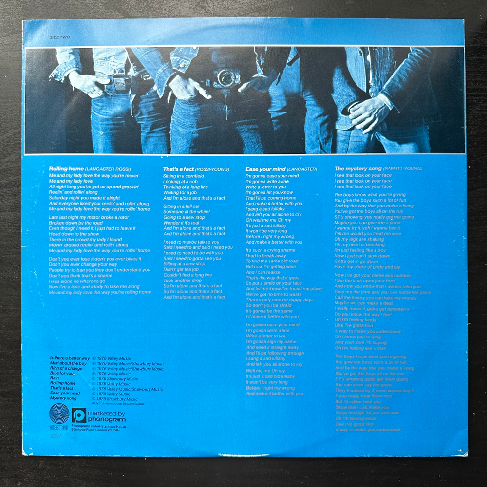 Status Quo - Blue For You (Англия 1976г.)