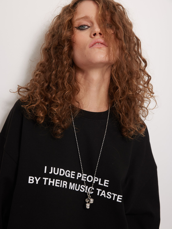 Лонгслив Judge, черный