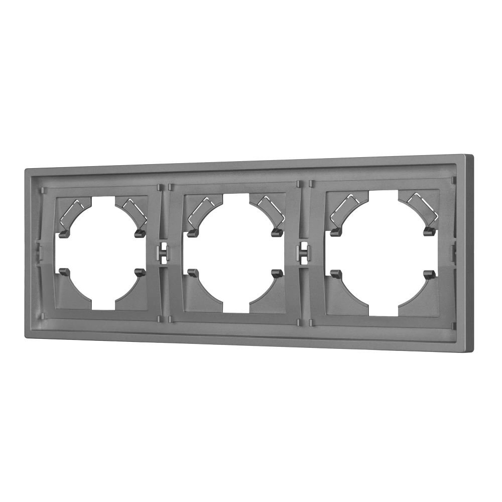 Рамка пластиковая FRM-TENDO-PL-3-GR (Arlight, -) 053845