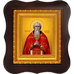 Николай Соколов священномученик пресвитер. Икона на холсте.