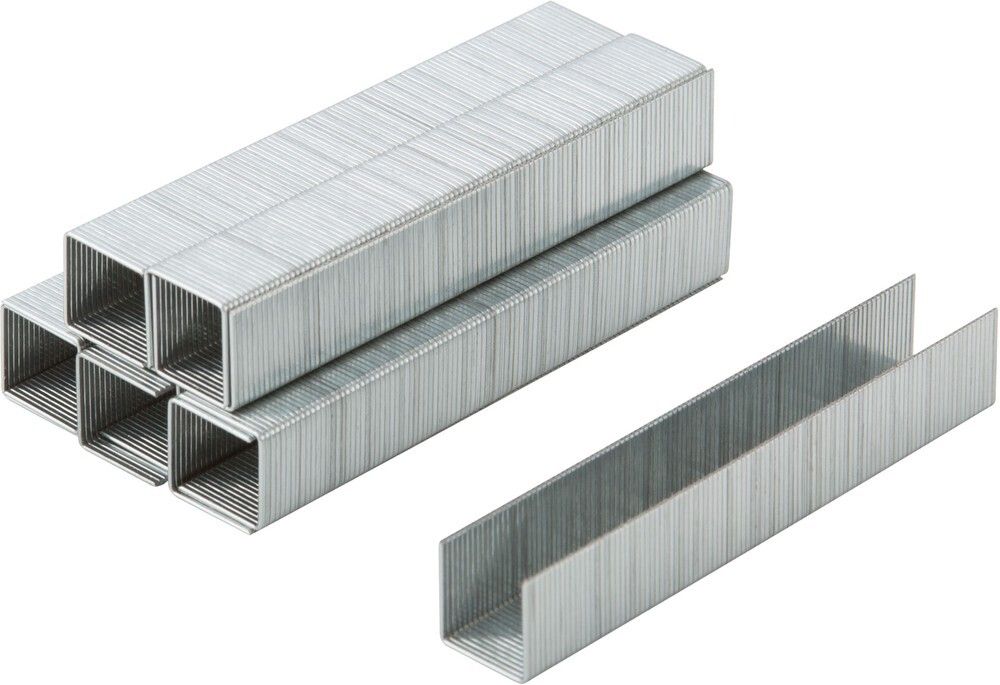 31374м Скобы для степлера закаленные 11,3мм х 0,7мм(узкие тип 53) 12мм,1000шт