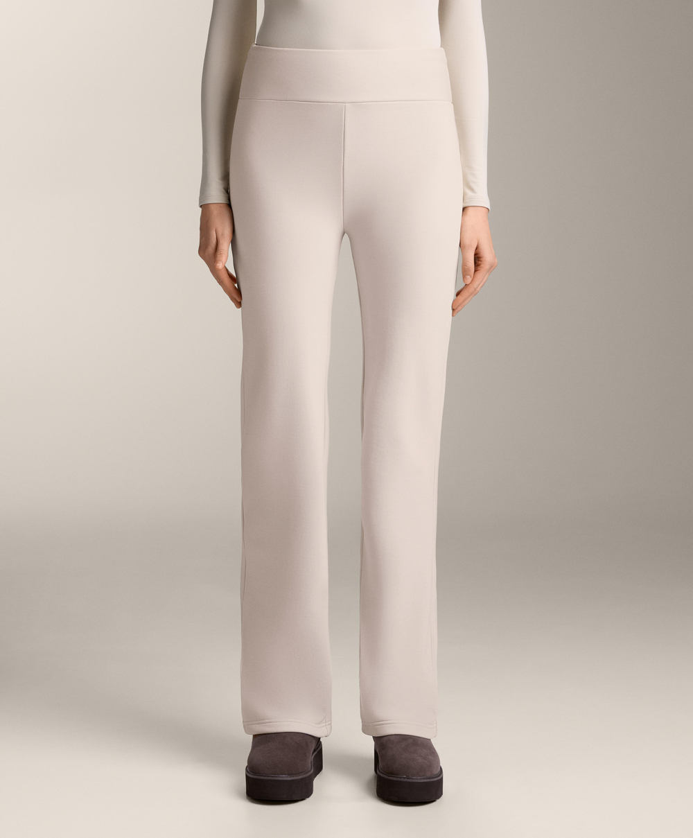 OYSHO Брюки Super Extra Warm, экрю