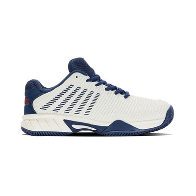 Детские теннисные кроссовки K-Swiss Hypercourt Express 2 Kids - White, Dark Blue