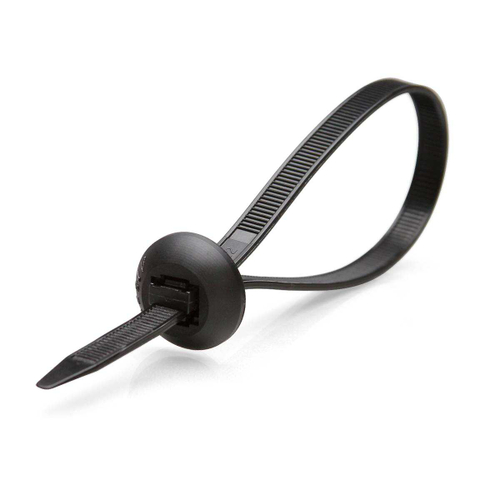 Стяжка нейлоновая КСК 8х280 (черн) (100шт) Fortisflex