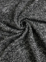 Костюмная шерсть, черный/белый/люрекс AV#066