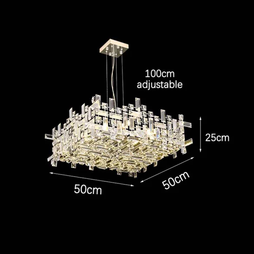 Люстра P7838-W50 chrome