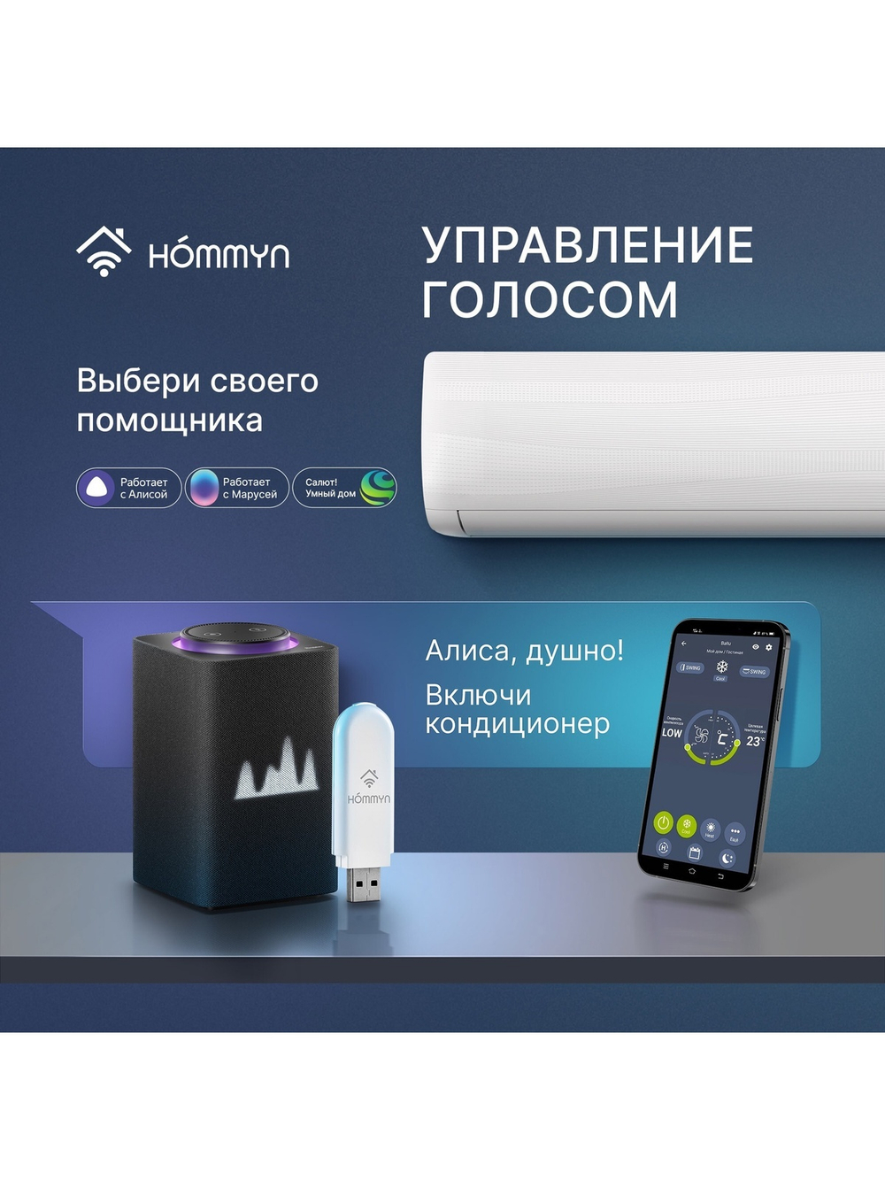Wi-Fi модуль HOMMYN HDN/WFN-02-01