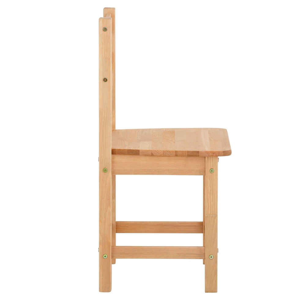 Обеденная группа стол и 6 стульев Индра из натурального дерева, бейц/масло