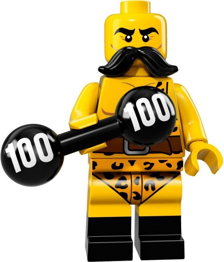 Минифигурка LEGO    71018 - 2  Цирковой силач