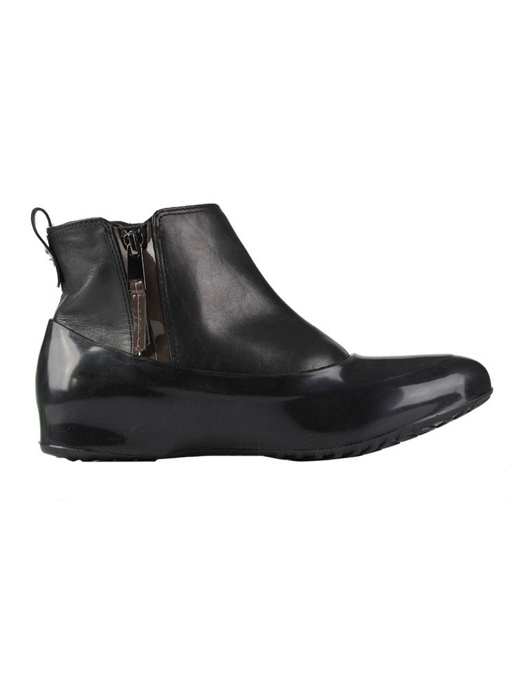 Женские галоши для обуви без каблука (черный) 39-40