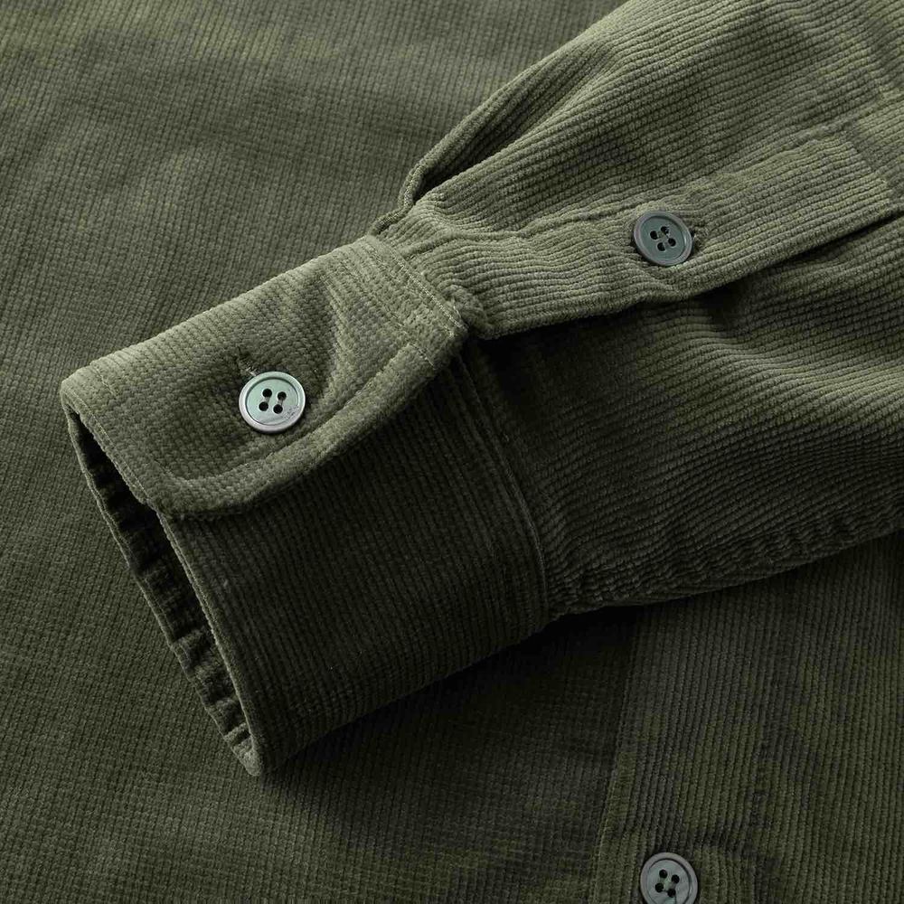 Рубашка Ymkashix Velvet HTF темно-зеленая