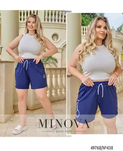 Шорты 438-синий Minova