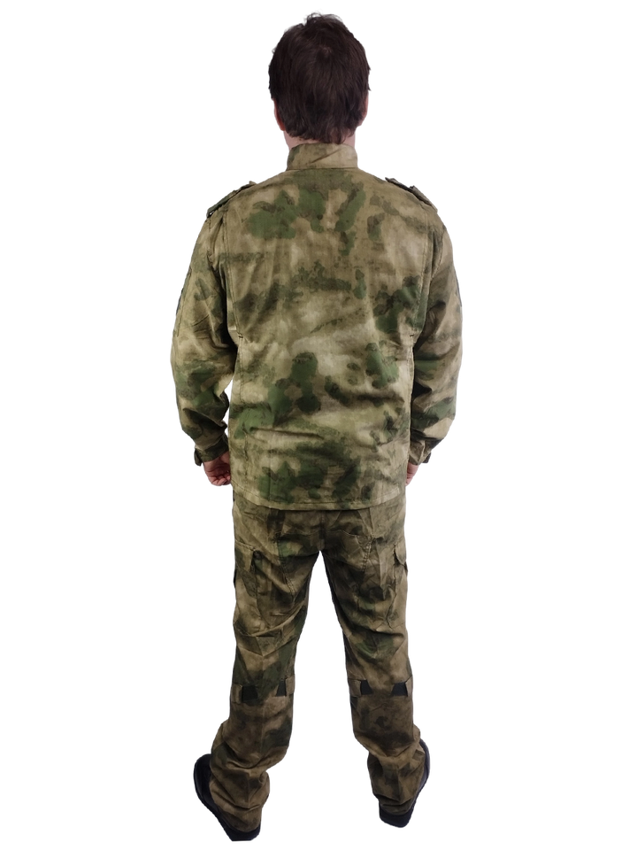 Костюм Росгвардии облегченный длинный рукав (вискоза, зелёный мох) (А)