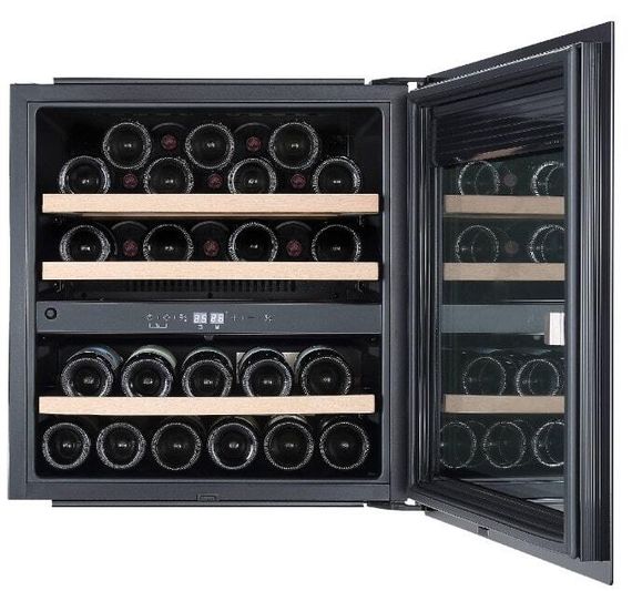 Встраиваемый винный шкаф Korting KFW 604 DB GN