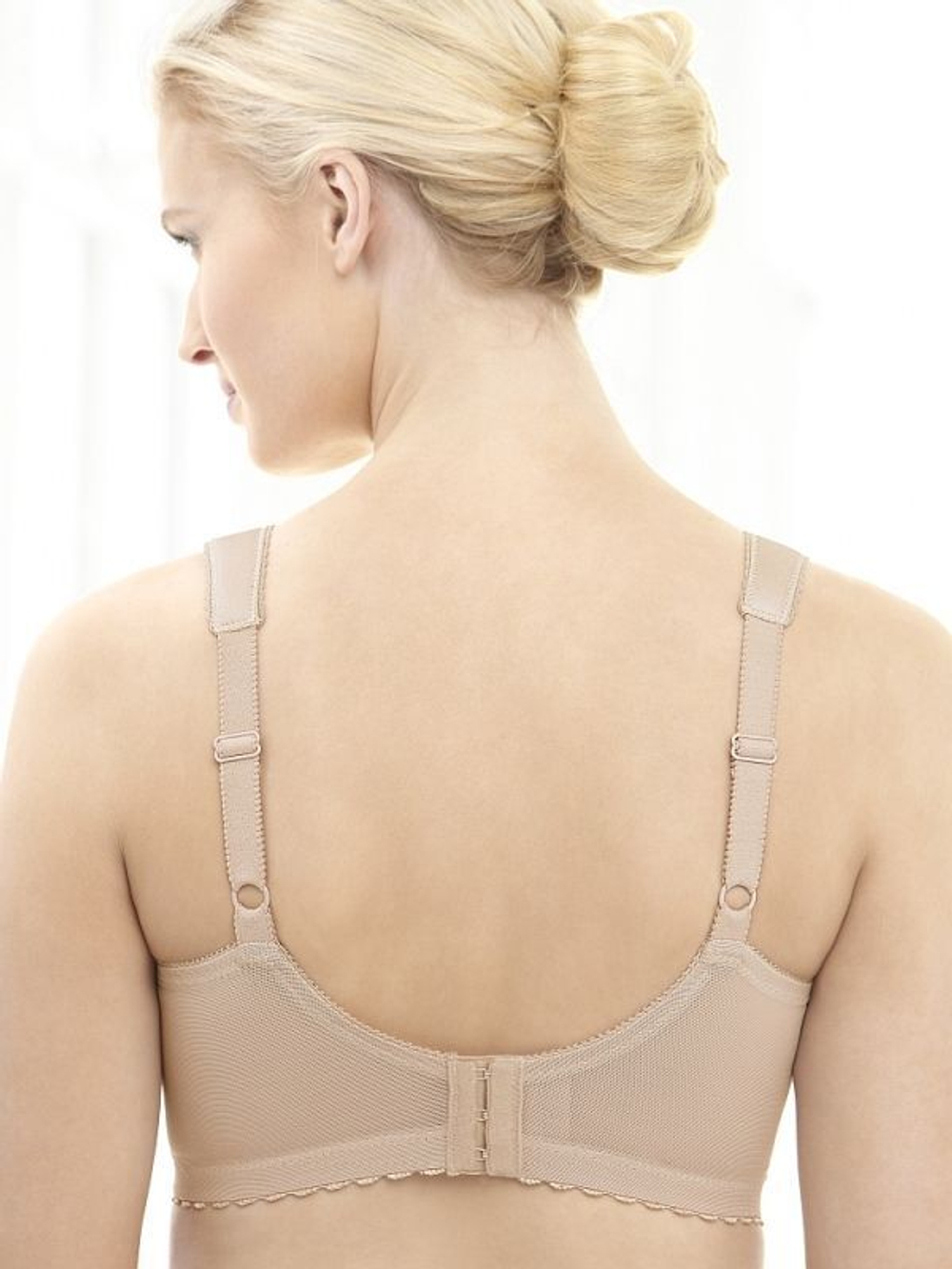 Бюстгальтер без каркасов с мягкими чашками (Размер: 80I) (Цвет: бордовый)