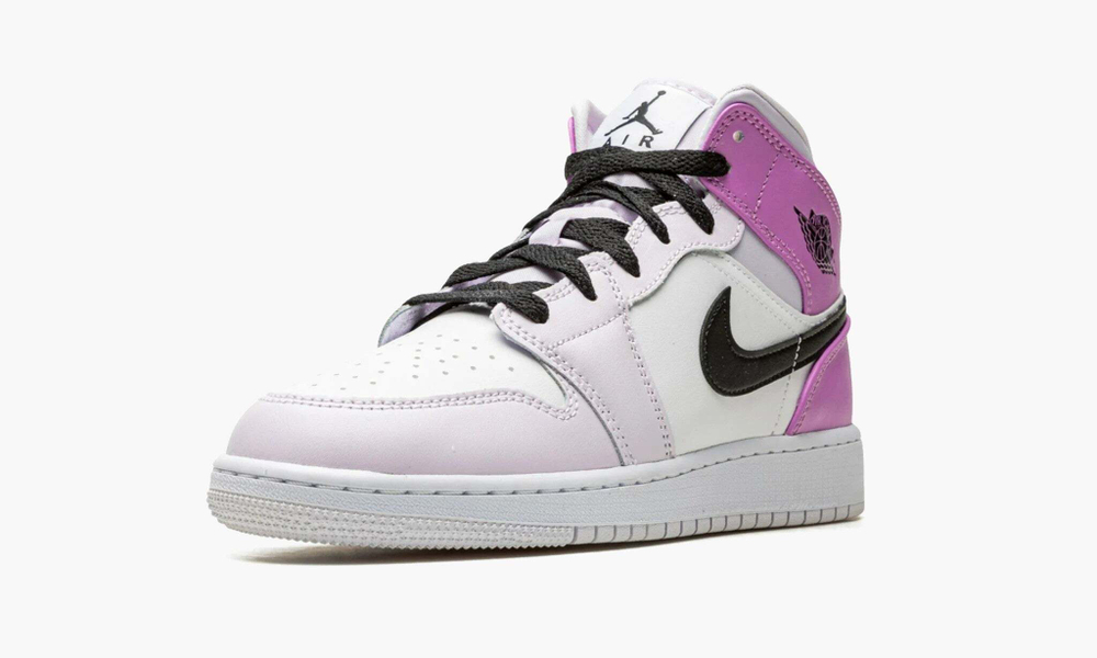 Air Jordan 1 Mid GS "Barely Grape"