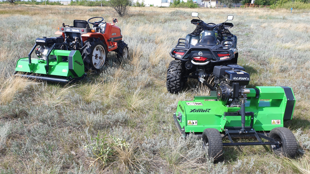 КОСИЛКА-ИЗМЕЛЬЧИТЕЛЬ FLAIL MOWER XFM-1200 НА ФАРКОП