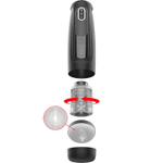 Автоматический мастурбатор с режимами вращения и толчков