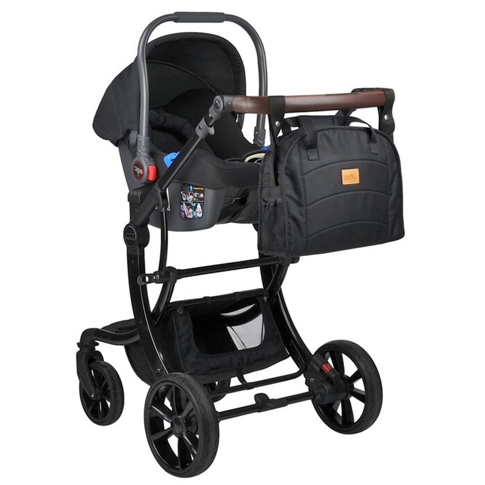 Автокресло детское к коляске Aimile KS-2150 (Чёрный)